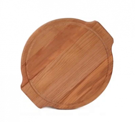 Доска для пиццы 40см желоб бук 