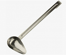 Ложка соусная 70мл 28cм нержавеющая сталь пайка кт1165