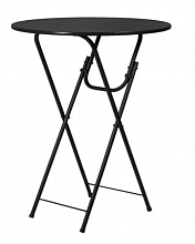 Стол складной коктейльный d80*110см венге