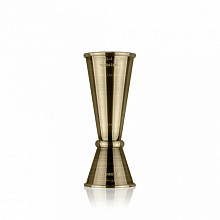 Джиггер 15/30мл нержавеющая сталь бронза 