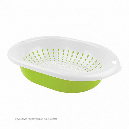 Дуршлаг 3л овал с миской 43121230900 пла