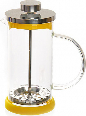 Френч-пресс 600мл Селфи желтый