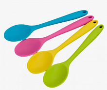 Ложка гарнирная 20,3*4*1см пластик силикон