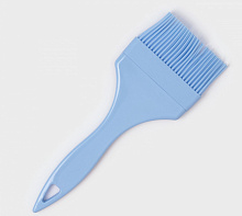 Кисточка кондитерская 8,0см 21см силиконовая, ручка пластиковая 