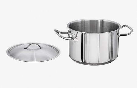 Кастрюля 7,0л 22,5*15см нержавеющая сталь с крышкой Eksi 