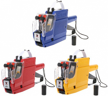 Этикет-пистолет двухстрочный МХ6600 пластик