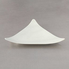 Тарелка треугольная 27,5 см без борта 6074/11