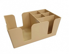 Подставка барная для салфеток и украшений бежевая MG