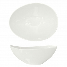 Салатник 22 на 17,5 сантиметров 1 лист в форме яйца Rustics