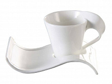 Блюдце 19*14 см изогнутое Файер 7931