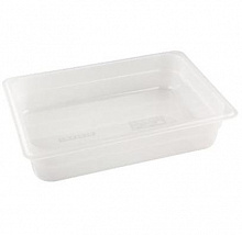 Гастроемкость 1/6 65мм полипропилен белый