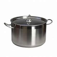 Кастрюля 3,0л 21,5*9,5см нержавеющая сталь с крышкой кт147