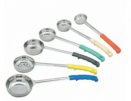 Ложка соусная 59мл нержавеющая ручка красная PL