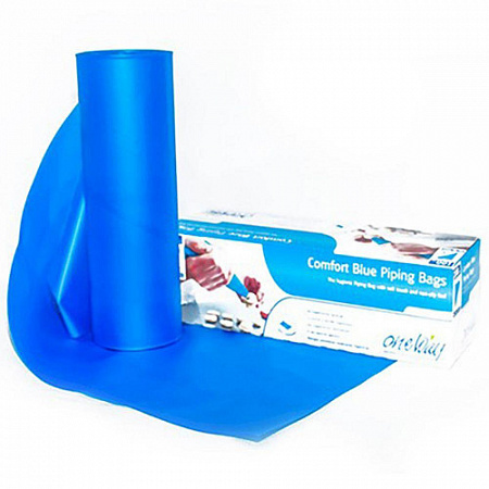 Мешок кондитерский однораз. 53*28 см.100 шт. синий