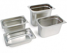 Гастроемкость 1/4 20мм нержавеющая сталь