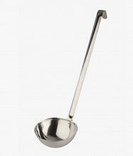 Половник 250мл ручка 38см клепан нержавеющая сталь