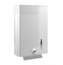 Металлический диспенсер для бумажных полотенец Essuie-main, 400-600 полотенец, нержавеющая сталь