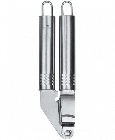 Чесночница 18,5 см нержавеющая сталь мощная FACKELMANN