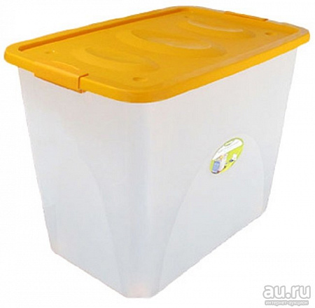 Контейнер универсальный 77,5л  600*400*480мм на колесиках С667