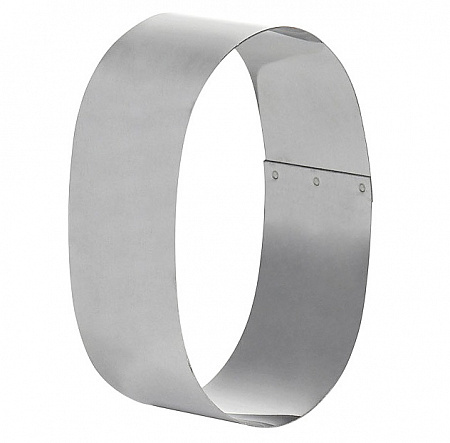 Форма ОВАЛ 90*55/50мм нержавеющая сталь