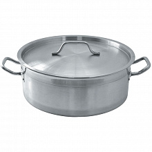 Кастрюля 0,80л 12*7см нержавеющая сталь с крышкой Eco Lir