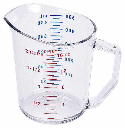 Мерная кружка 0,50 л поликарбанат Cambro