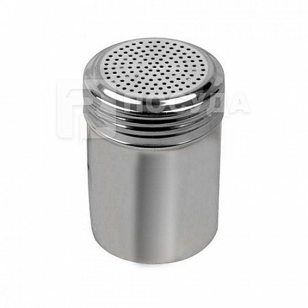 Емкость для специй средние дырочки 9*7см 0,3л нержавеющая сталь