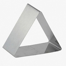 Форма ТРЕУГОЛЬНИК 80*60мм нержавеющая сталь