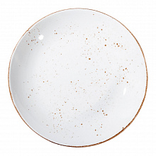 Тарелка 30 сантиметров белая Rustics White Petye M