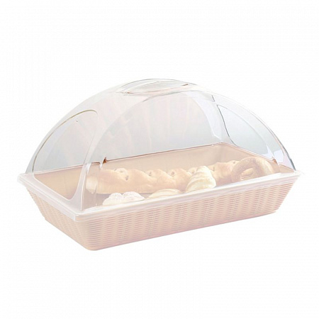 Крышка 1/1 54*33*23см пластиковая 2 отверстия 81290026