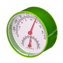 Термометр и влагомер 6,3 сантиметра металлический/пластиковый