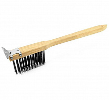 Щетка для гриля 51см металлическая щетина 214