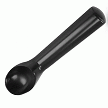 Ложка для мороженного без откидывающего механизма 50мм черная 92001195