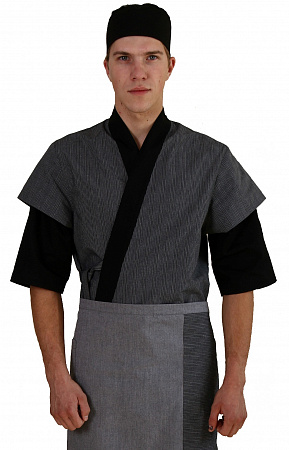 Куртка повара-сушиста, «кимоно» на запах