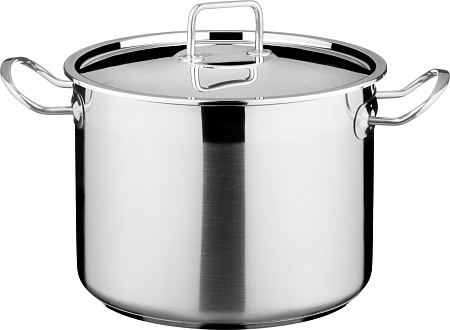 Кастрюля 3,8л 24*9,5см нержавеющая сталь с крышкой Sitram