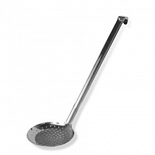 Шумовка 14см нержавеющая сталь, цельная