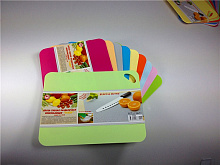 Доска разделочная противоскользящая гибкая 38×29 см, цвет МИКС