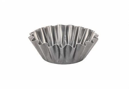 Форма для выпечки 8см гофрированная