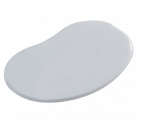 Скребок 14*9см мягкий пластиковый овальный