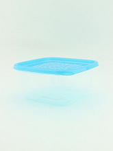 Контейнер 1,0 л 12*12*10 см квадратный полипропеленовый 43115190200