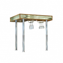 Карниз стойки с опорами угловой 1000х1000 мм