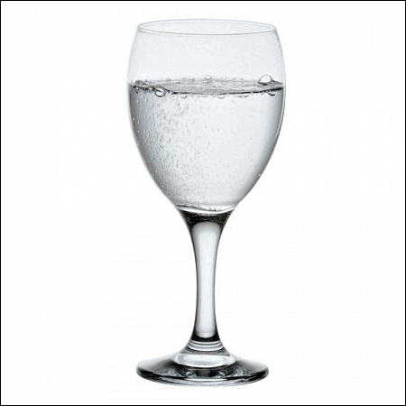 Бокал для вина 190 мл. d=65, h=164 мм бел. Империал плюс Б /12/