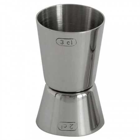 Джиггер 20/30мл нержавеющая сталь