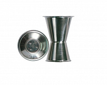 Джиггер 35/50 мл. нерж. с делениями Linden