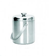 Емкость для льда d=15 см. 1,7 л. с крышкой-куполом, нерж. MGSteel