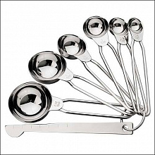 Ложка мерная набор 7 шт. нерж. /1/144/Z