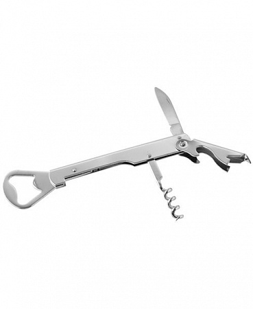 Нарзанник 4-х функц. нерж. одноступен. 14*3,5 см. FM PRO /4/144/