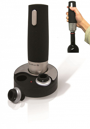 Пробка вакуумная для вина набор 2 шт.+ электрическая помпа VB /4/