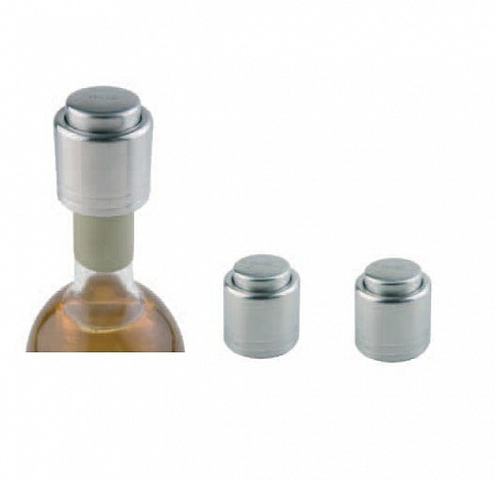 Пробка для вина d=4,3 см. h=4,5 см. нерж. набор 2 шт. APS