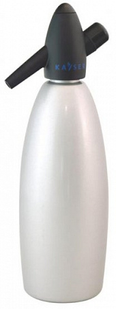 Сифон для газирования воды 1,0 л. серебро KAYSER
